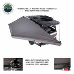Load image into Gallery viewer, OVS | HD Nomadic 180 LTE Awning - Dark Grey with Black Travel Cover Universal