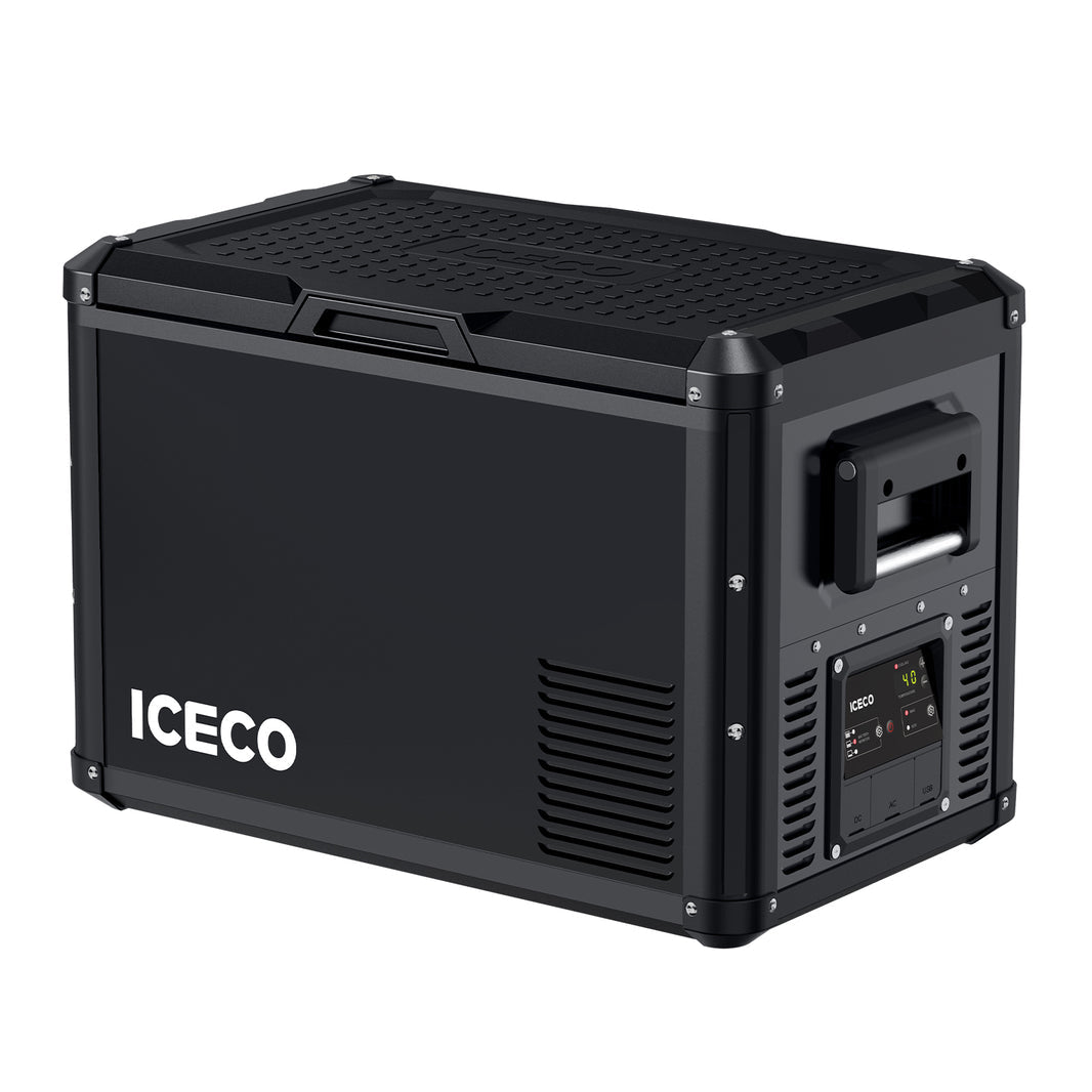 ICECO 47.5QT VL45ProS 12V Portable Fridge Freezer with Magnetic Power Bank – Single Zone