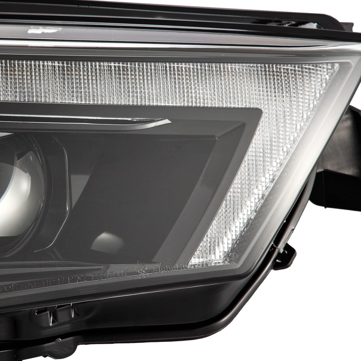 AlphaRex 14-23 Toyota 4Runner MK II LUXX-Series LED Projector Headlights Alpha-Black