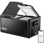 Load image into Gallery viewer, ICECO 79.2QT VL75ProD 12V Robust Portable Freezer with PB1000 Power Station – Dual Zone
