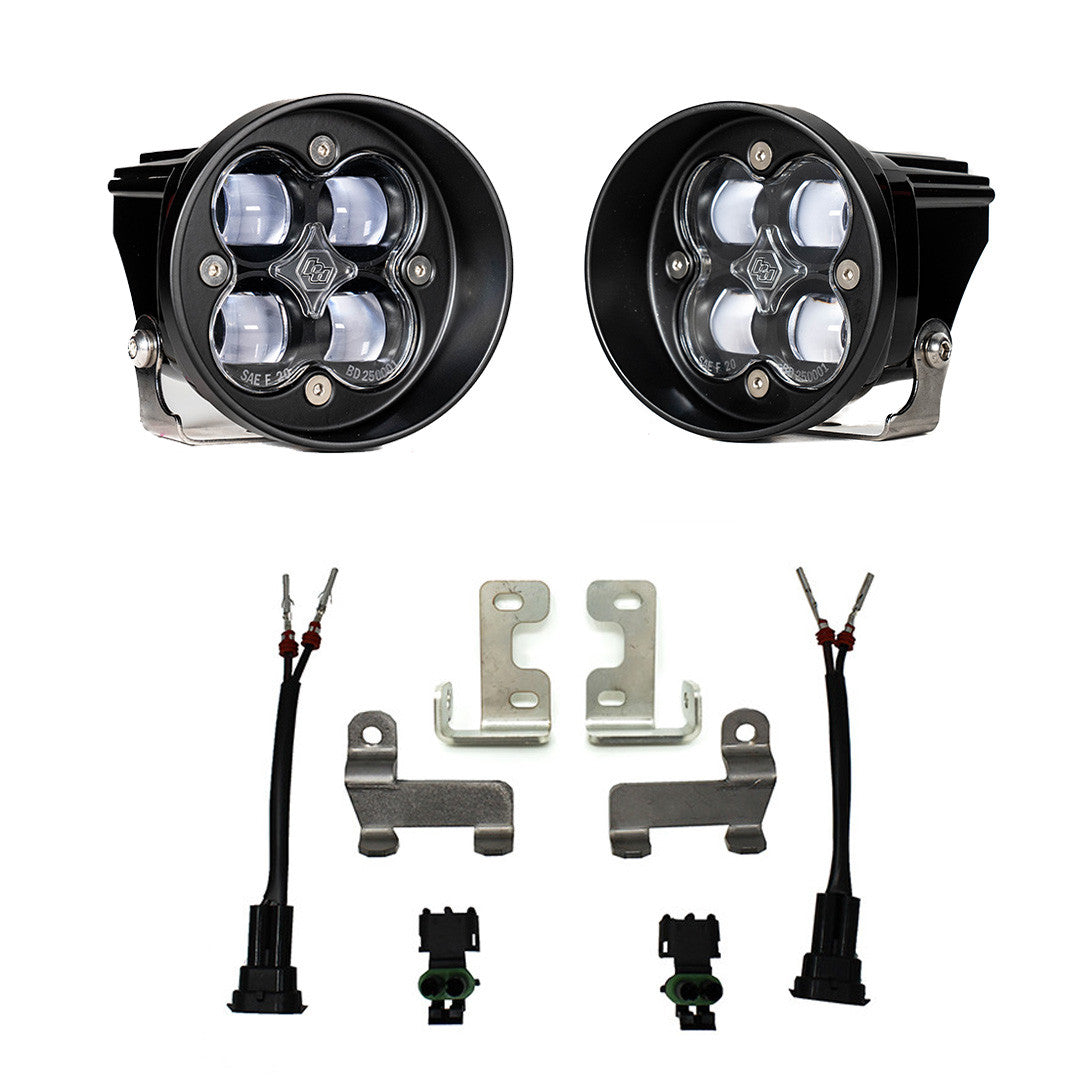 Baja Designs Toyota Squadron-R SAE Fog Pocket Light Kit - Toyota 2010-24 4Runner; 2012-23 Tacoma; 2014-21 Tundra