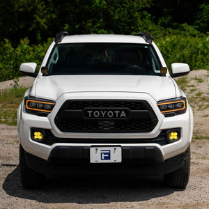 Diode Dynamics Form Lightning 2016-2023 Toyota Tacoma Sequential LED Projector Headlights with Amber DRL (pair)