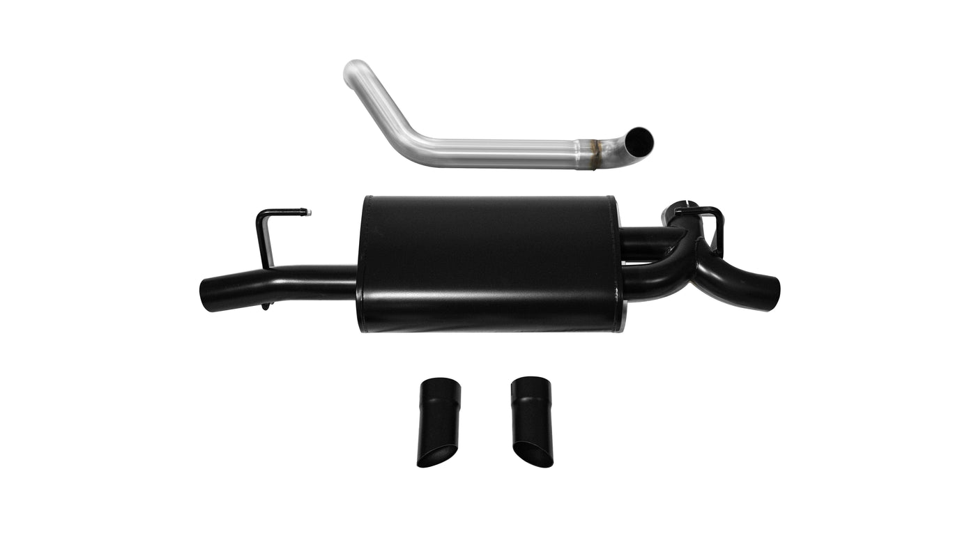 CORSA Performance Sport, Touring / 2.5 in Axle-Back Turn Downs | 2018-23 Jeep Wrangler JLU/JL 3.6L, 2019-23 2.0T (21013, 21015)