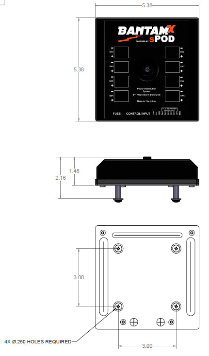 Baja Designs BantamX HD - Universal