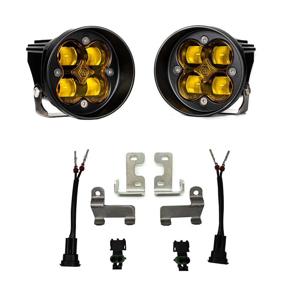 Baja Designs Toyota Squadron-R SAE Fog Pocket Light Kit - Toyota 2010-24 4Runner; 2012-23 Tacoma; 2014-21 Tundra