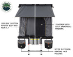 Load image into Gallery viewer, Mamba 3 Clam Shell Roof Top Tent
