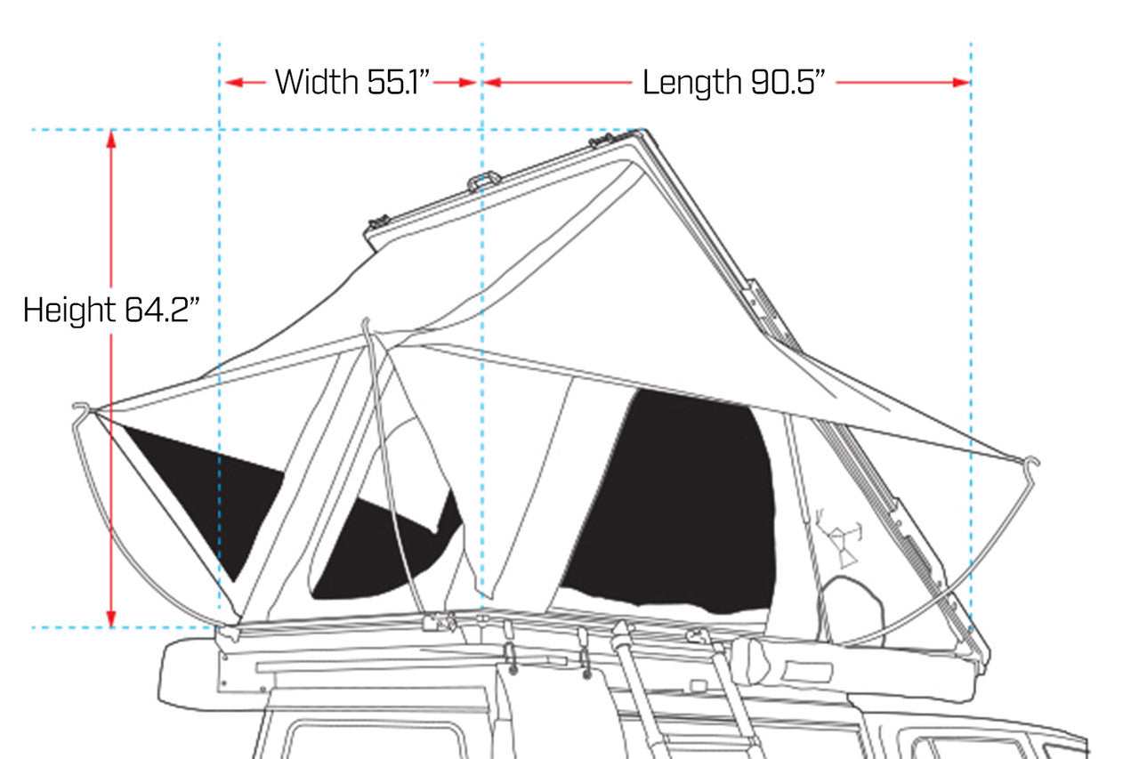 ORION 1400 ROOFTOP TENT