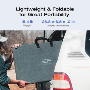 EcoFlow 160W Portable Solar Panel