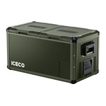 Load image into Gallery viewer, ICECO 79.2QT VL75ProD Olive 12V Heavy Duty Portable Fridge Freezer – Dual Zone Ships Out in Mid-July
