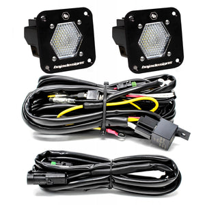 Baja Designs | S1 Black Flush Mount LED Light Pod Reverse Kit - Universal