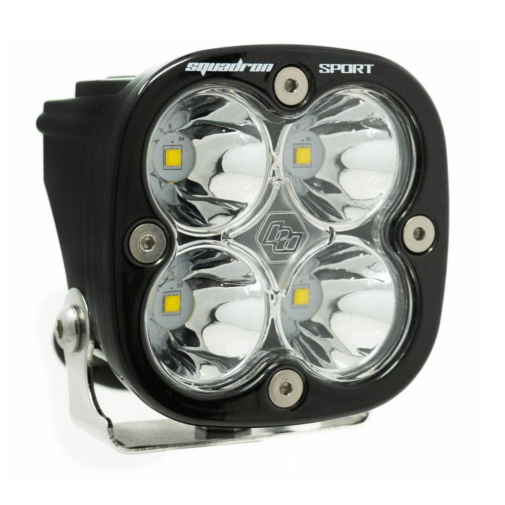 Baja Designs Squadron Sport Black LED Auxiliary Light Pod - Universal