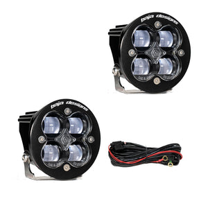 Baja Designs Squadron SAE LED Auxiliary Light Pod Pair - Universal