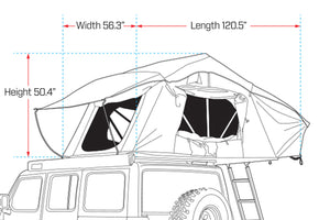 Ironman CROSS 1200 ROOFTOP TENT