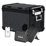 Load image into Gallery viewer, ICECO APL55 12V Dual Zone Fridge Freezer – 58QT with Magnetic Battery
