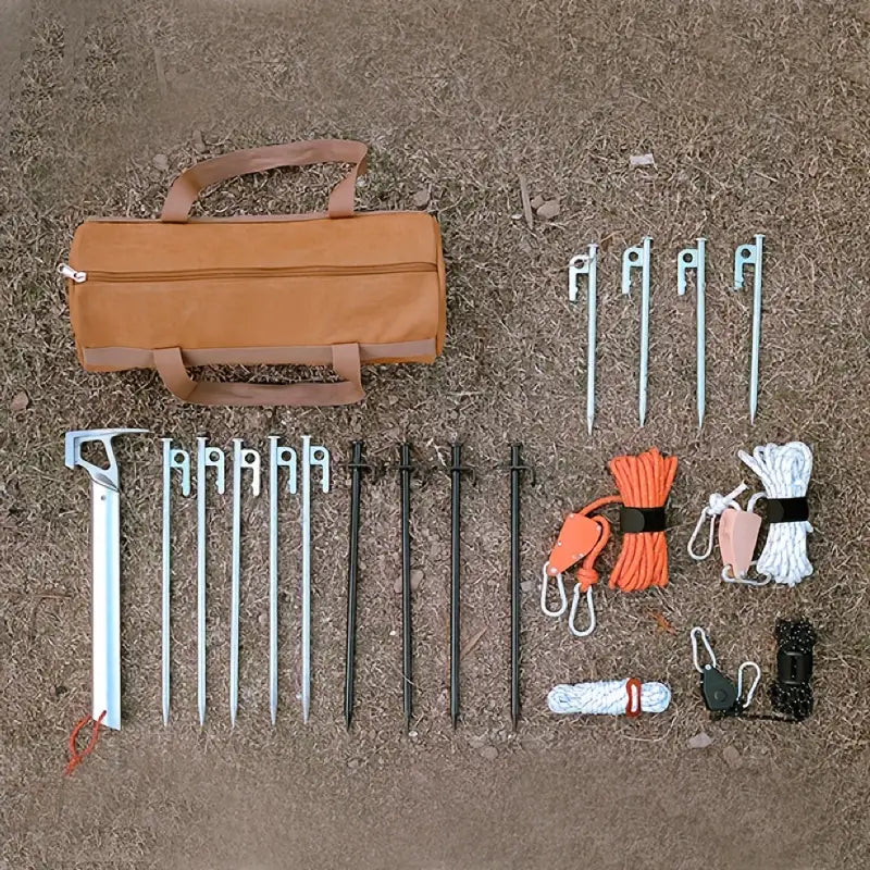 Tent Stake Set with Hammer