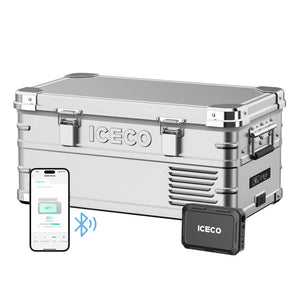 ICECO APL20 12V Light Duty Aluminum Freezer – 21QT Single Zone + Magnetic Power Bank