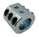 Load image into Gallery viewer, Apex Chassis | DC2.0 - Steering Stabilizer Clamp Black Zinc, 2" ID, Universal
