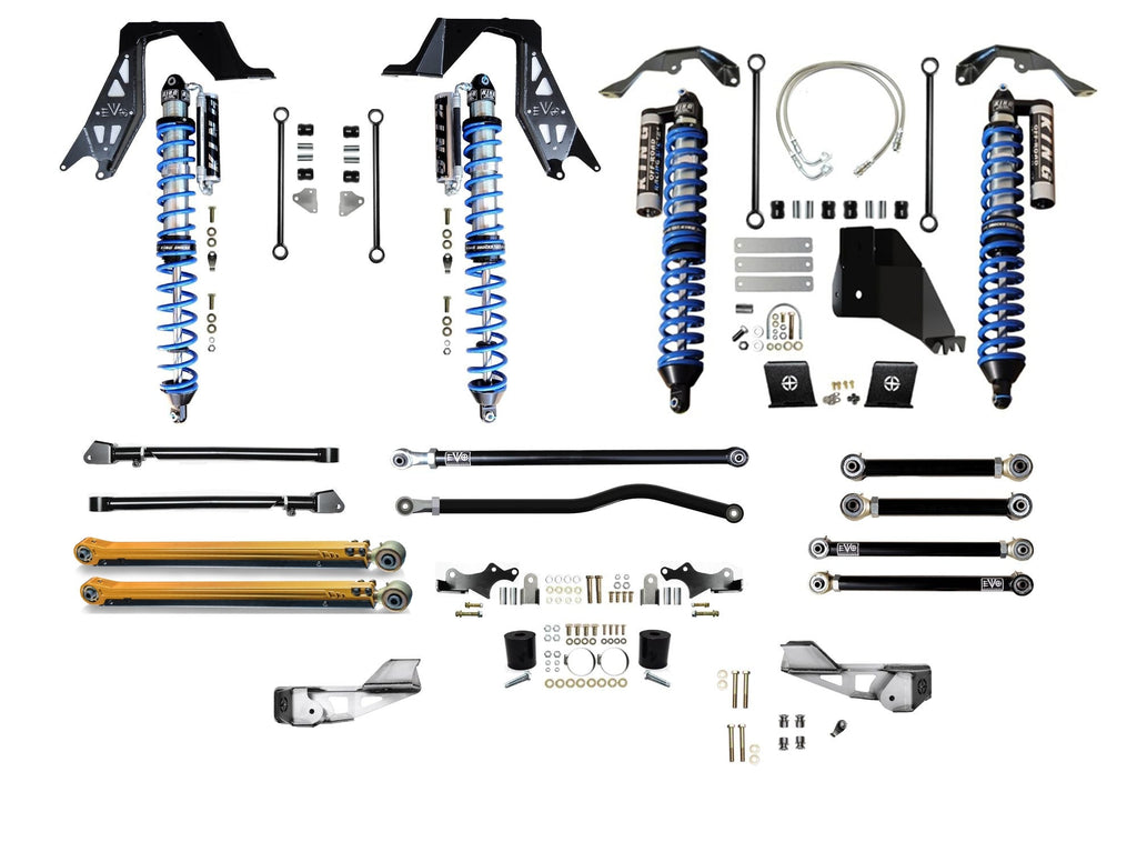 EVOMFG | JT (Diesel) King 2.5 Inch Coilover Long Arm Front, Enforcer Rear PRO PLUS GLADIATOR