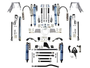 EVOMFG JT (DIESEL) KING Front Double Throw Down Long Arm Rear 2.5 Inch KING Coilover Bypass PRO PLUS JEEP GLADIATOR