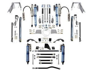 EVOMFG JT (GAS) KING Front Double Throw Down Long Arm Front 2.5 inch KING Coilover Bypass Rear PRO PLUS JEEP GLADIATOR