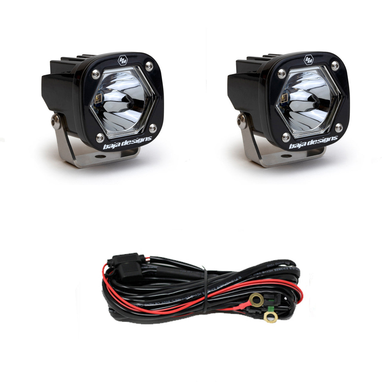Baja Designs S1 Black Laser Auxiliary Light Pod Pair – Universal