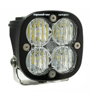 Baja Designs Squadron Sport Black LED Auxiliary Light Pod - Universal