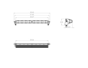 Baja Designs S8 Straight LED Light Bar - Universal