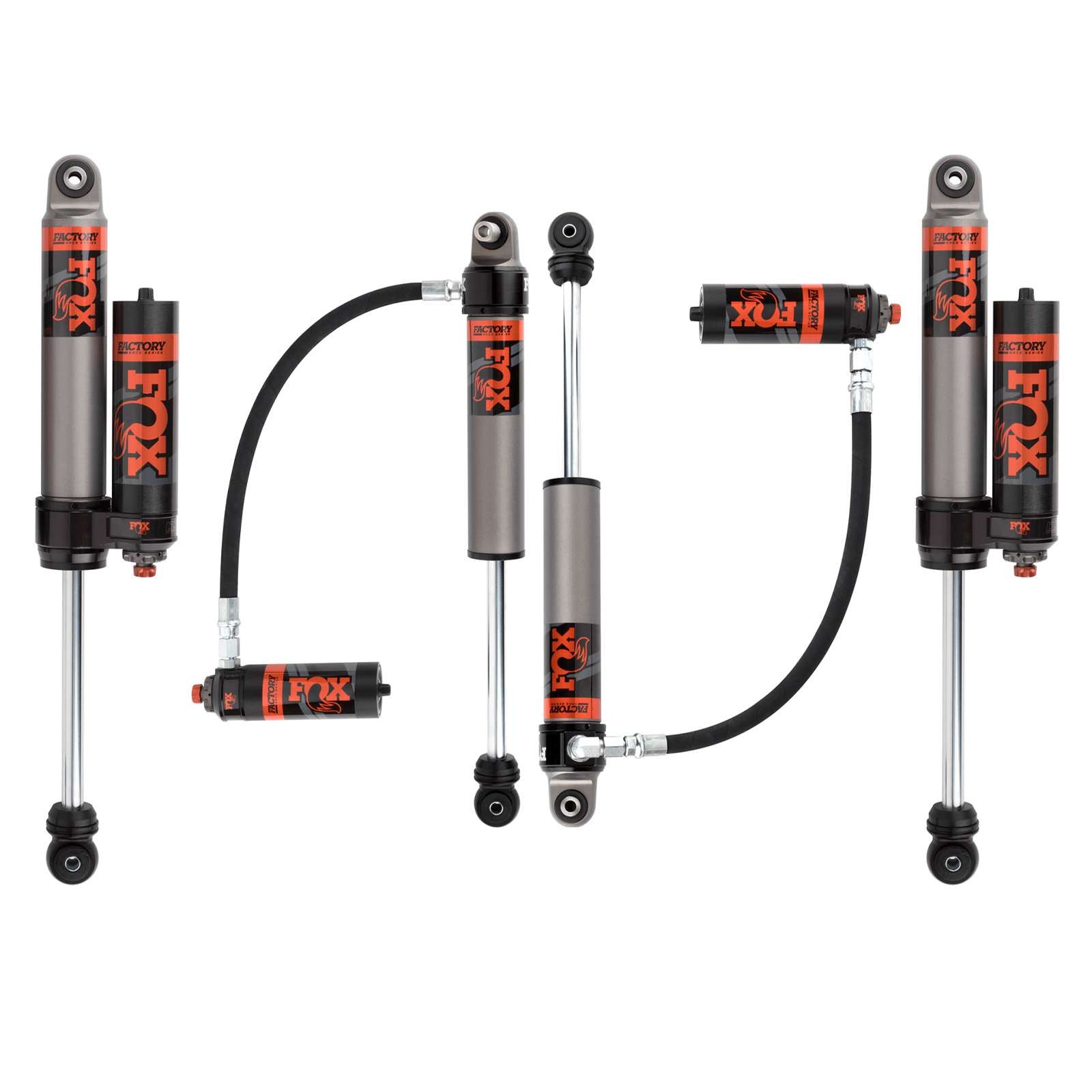 FOX - 2.5 Performance Elite Adjustable w/ Reservoir Shocks Set