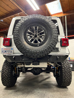 Load image into Gallery viewer, EVOMFG Jeep Wrangler Rear Alumilite Bumper

