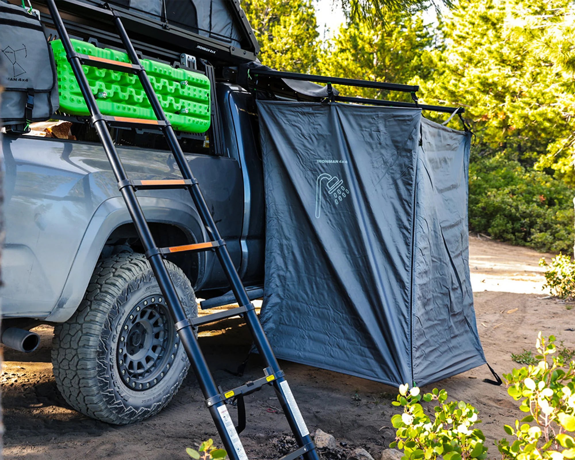 alu cab shower tent Ironman 4x4 - DeltaWing Ensuite - Privacy Shower Tent