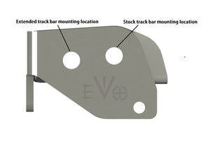 EVOMFG JL/JT Wrangler Gladiator Front Track Bar Steering Correction