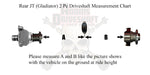 Load image into Gallery viewer, ADAMS DRIVESHAFT JT GLADIATOR OVERLAND - SPORT - MOJAVE - REAR 2 PIECE 1350 CV DRIVESHAFT [EXTREME DUTY SERIES]
