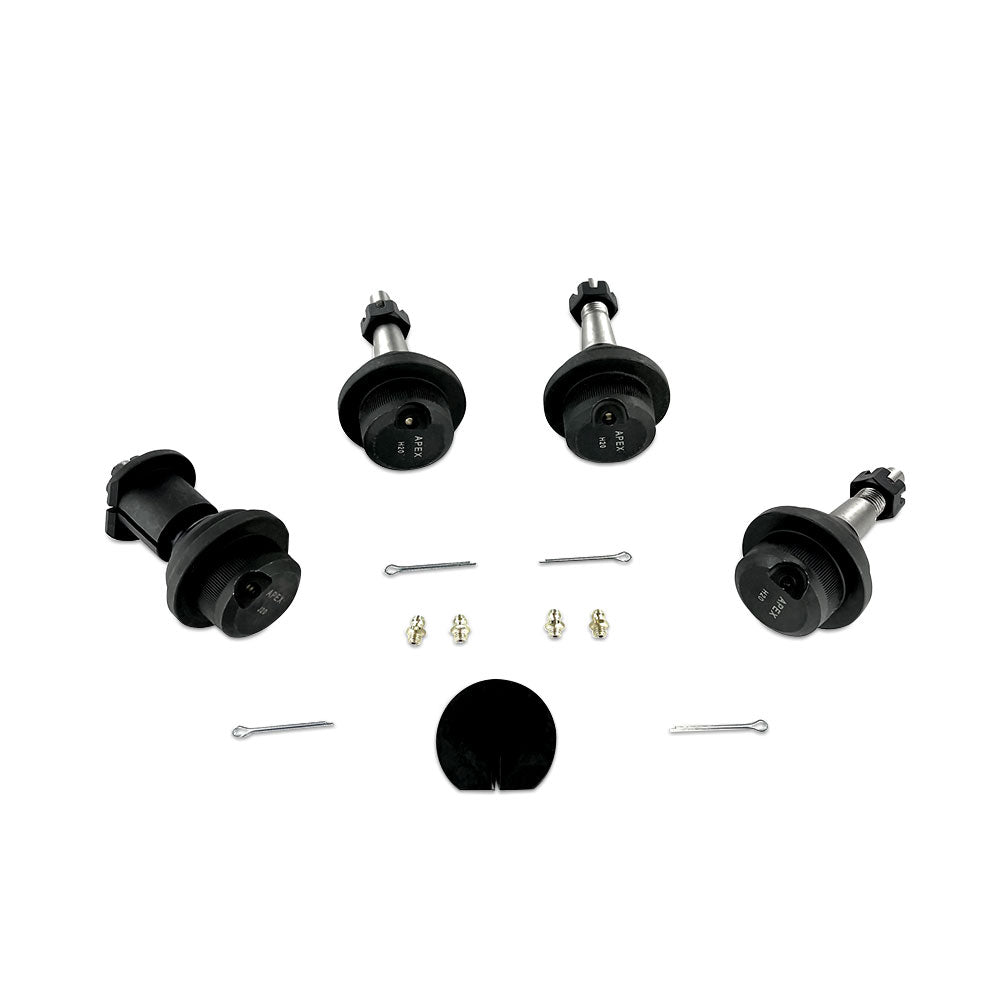 APEX CHASSIS Jeep Wrangler JL and Jeep Gladiator JT Ball Joint Kit - (2) BJ160, (2) BJ161