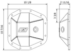 Load image into Gallery viewer, Motobilt | Rubicon Rear Diff Cover M220 for Jeep JL &amp; JT
