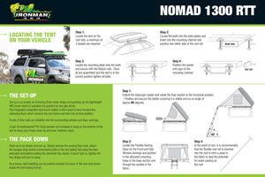 NOMAD 2.0 HARD SHELL ROOFTOP TENT