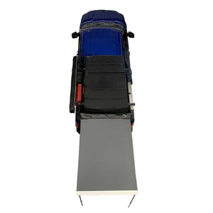 OVS HD Nomadic 4.5' Awning - Grey Body, Green Trim & Black Travel Cover