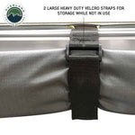 Load image into Gallery viewer, OVS HD Nomadic 4.5&#39; Awning - Grey Body, Green Trim &amp; Black Travel Cover
