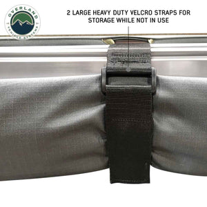OVS HD Nomadic 4.5' Awning - Grey Body, Green Trim & Black Travel Cover