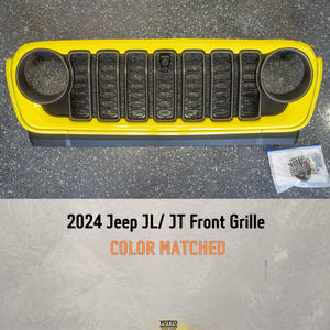 18-25 OEM Color Matched Front Grille for Wrangler JL/Gladiator JT