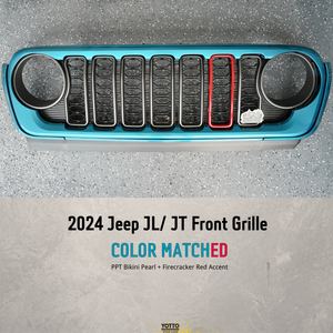 18-25 OEM Color Matched Front Grille for Wrangler JL/Gladiator JT