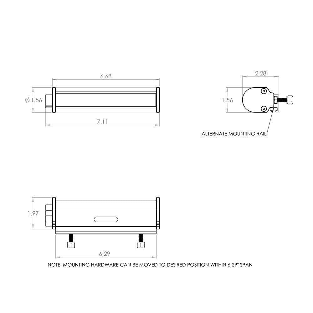 Baja Designs | RTL-M Mini LED Rear Light Bar - Universal