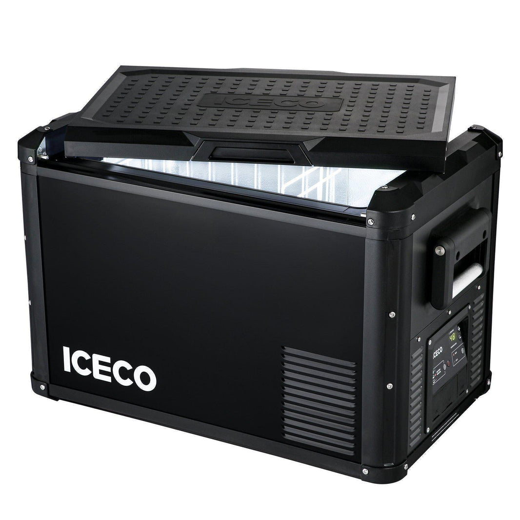 ICECO 47.5QT VL45ProS 12V Portable Fridge Freezer with Magnetic Power Bank – Single Zone