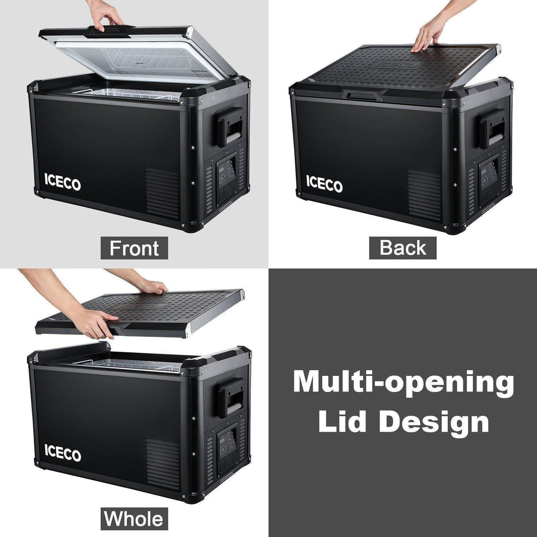 ICECO 47.5QT VL45ProS 12V Portable Fridge Freezer – Single Zone