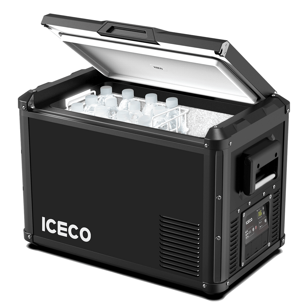 ICECO 47.5QT VL45ProS 12V Portable Fridge Freezer with PB1000 Power Station – Single Zone