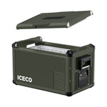 Load image into Gallery viewer, ICECO VL35ProS 12V Portable Fridge Freezer – 37QT Olive Single Zone (Metal Edition)
