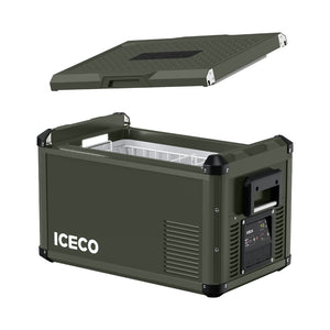 ICECO VL35ProS 12V Portable Fridge Freezer – 37QT Olive Single Zone With PB1000 Power Station