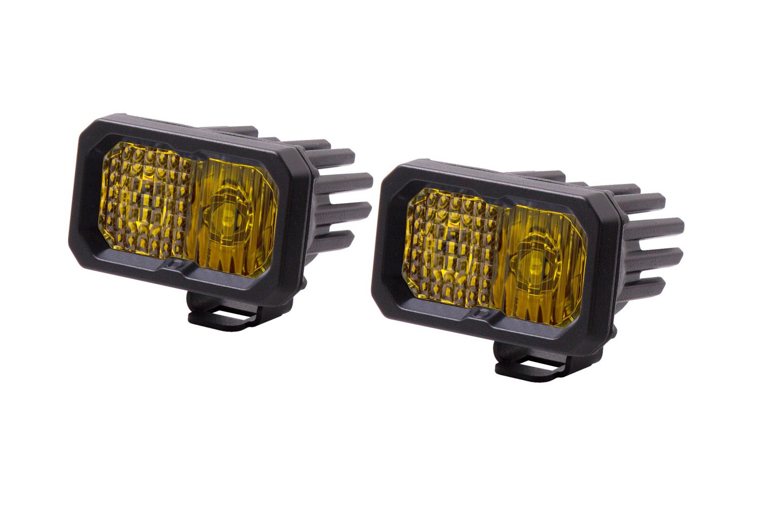 Diode Dynamics Stage Series 2" SAE Yellow Sport Standard LED Pod