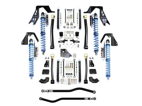 EVOMFG JL 4XE 3–5 Inch Lift KING 2.5 Inch Coilover PRO Suspension Systems JEEP WRANGLER