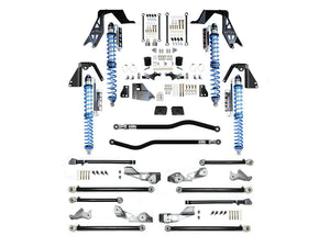 EVOMFG JLU (4-Door) GAS 3–5 Inch Lift KING 2.5 Inch Coilover PRO Suspension Systems JEEP WRANGLER