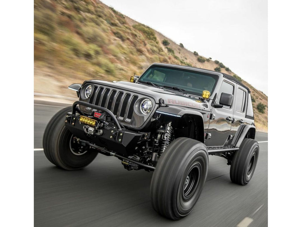 EVOMFG | JLU DIESEL 3-5 inch LIFT KING 2.5 inch COILOVER PRO SUSPENSION SYSTEMS (4-Door) JEEP WRANGLER